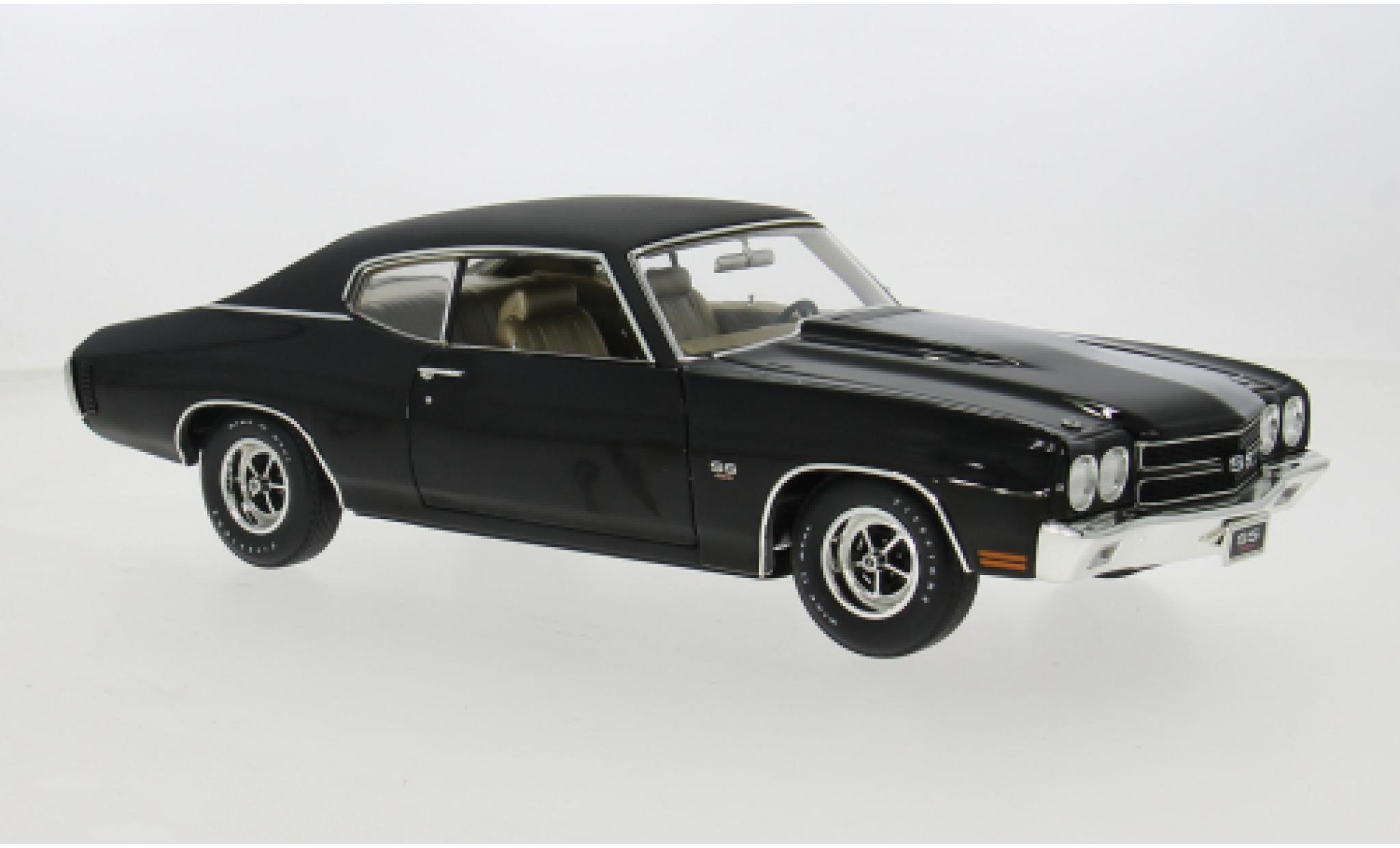 Chevrolet Chevelle 1/18 ACME SS 454 black 1970 1:18 diecast model cars