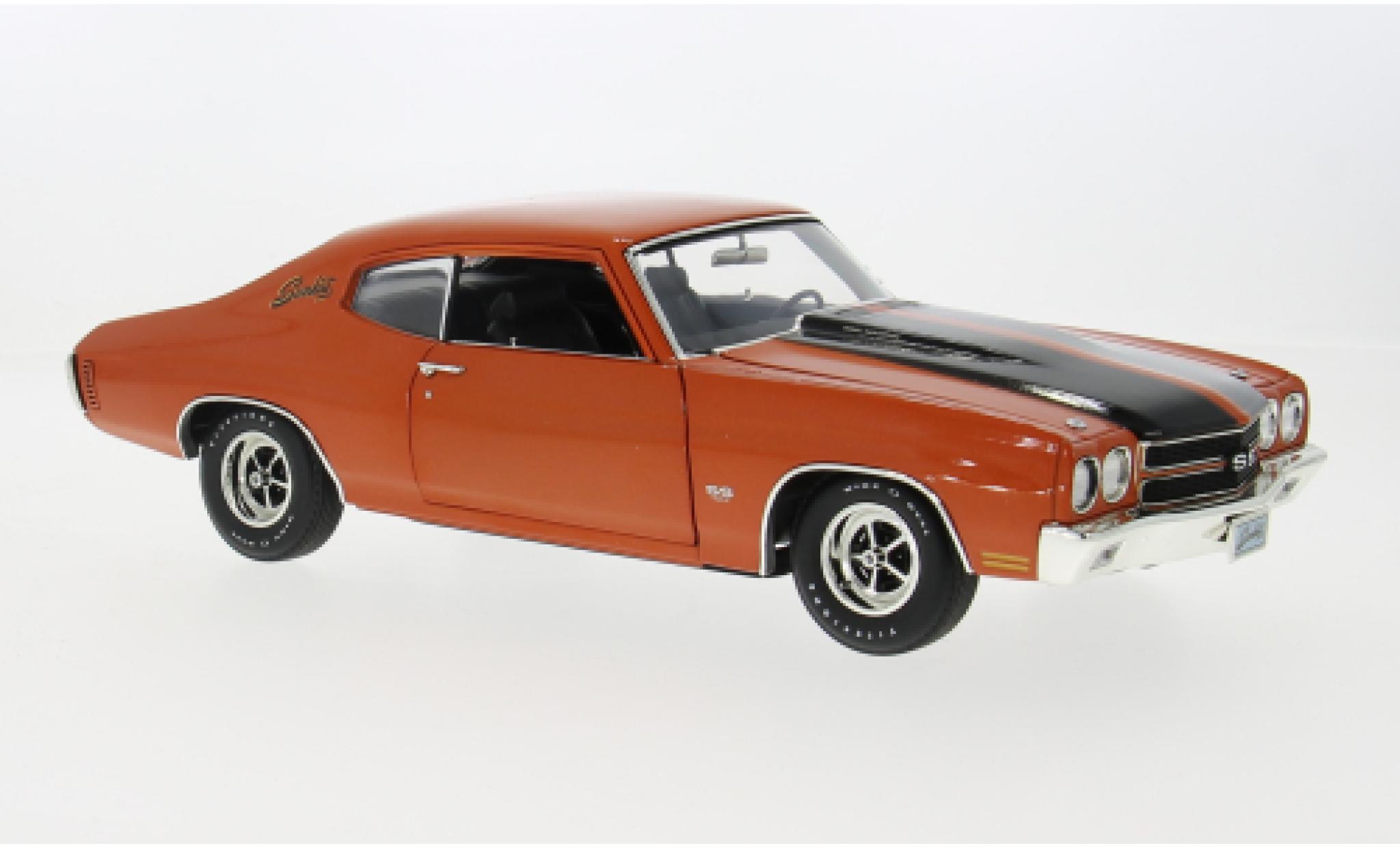 Chevrolet Chevelle 1/18 ACME SS orange/black 1970 1:18 diecast model cars