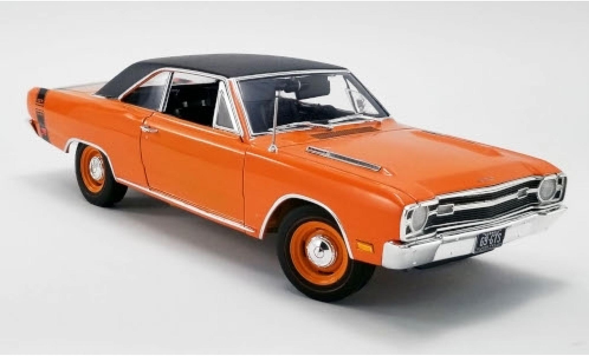 Dodge Dart 1/18 ACME GTS 440 orange/matt-black 1969 diecast model cars