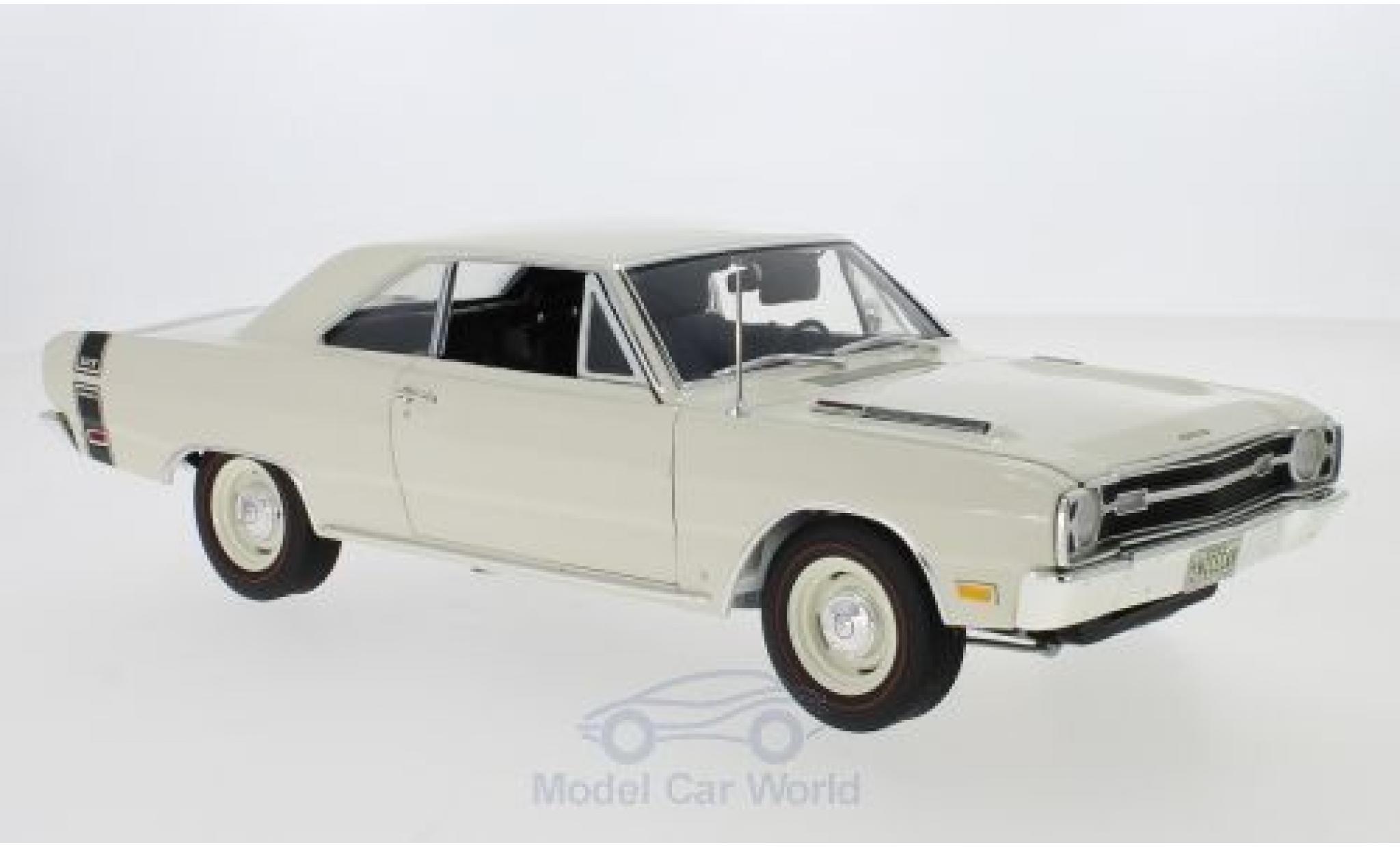 Dodge Dart 1/18 ACME GTS 440 white/black 1969 diecast model cars