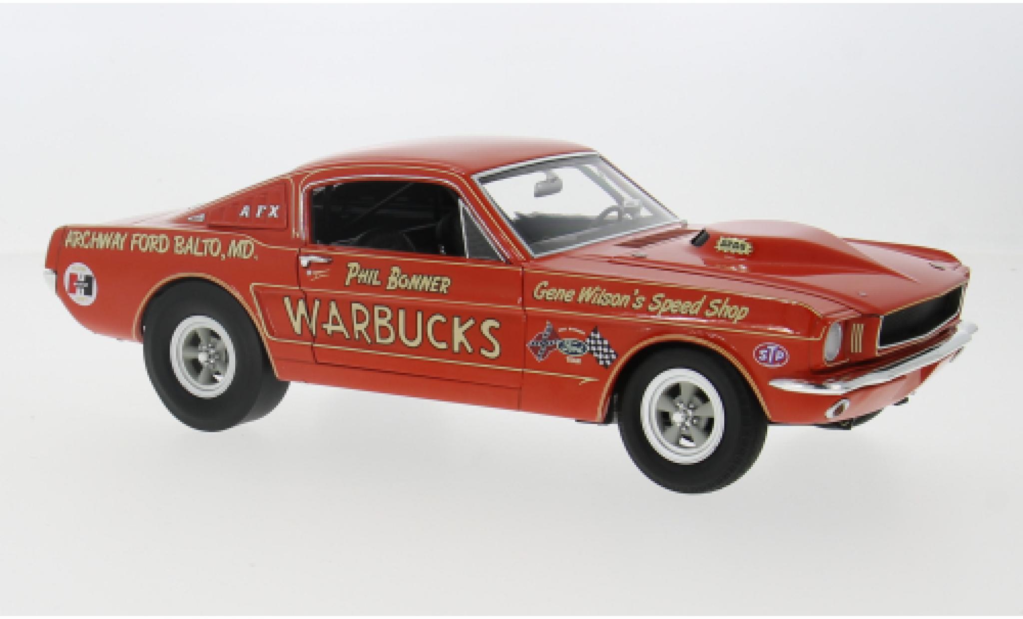 Ford Mustang 1/18 ACME A/FX 1965 Warbucks Phil Bonner 1:18 diecast model cars