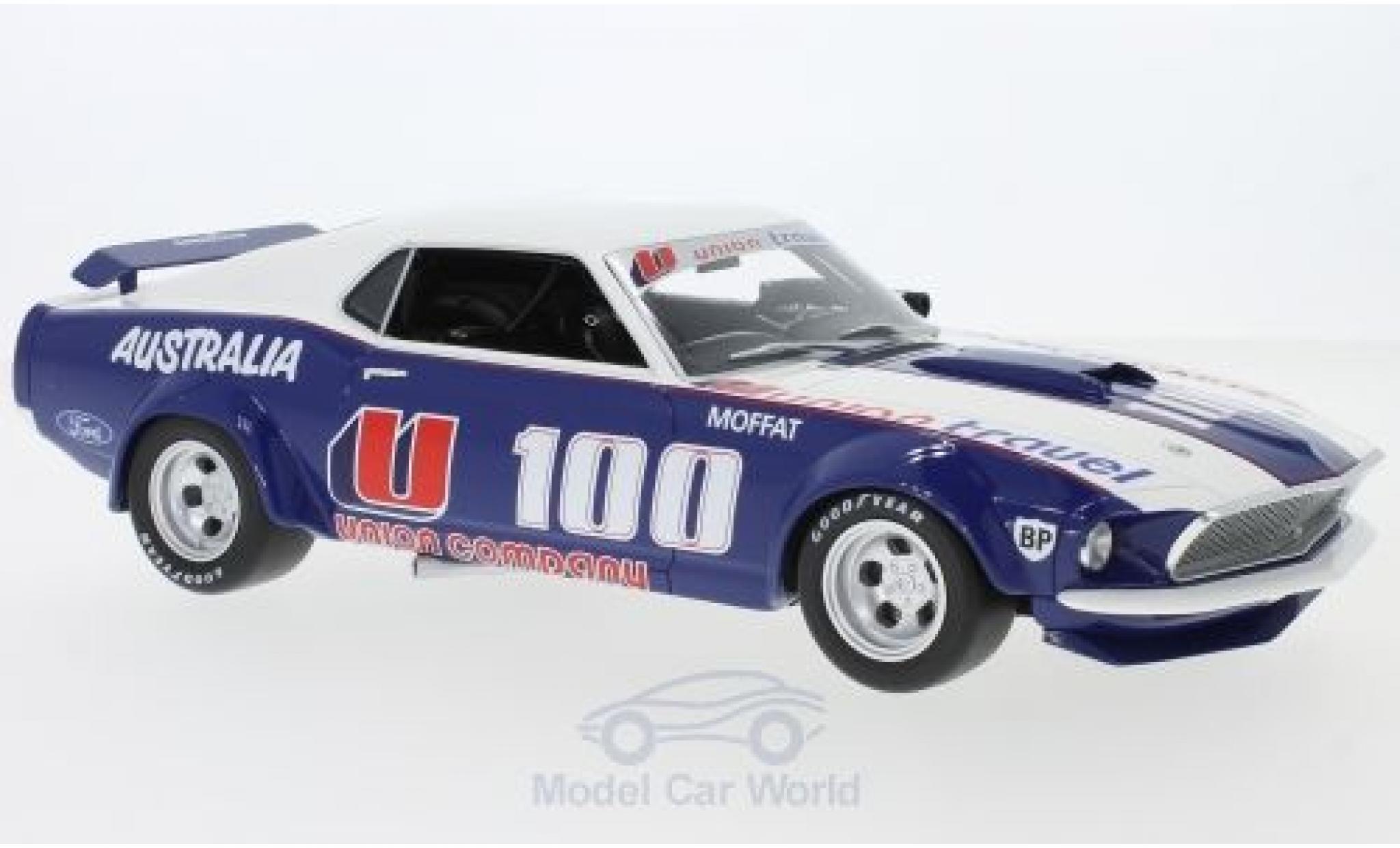 Ford Mustang 1/18 ACME Boss 302 Trans Am No.100 1969 A.Moffat diecast model cars