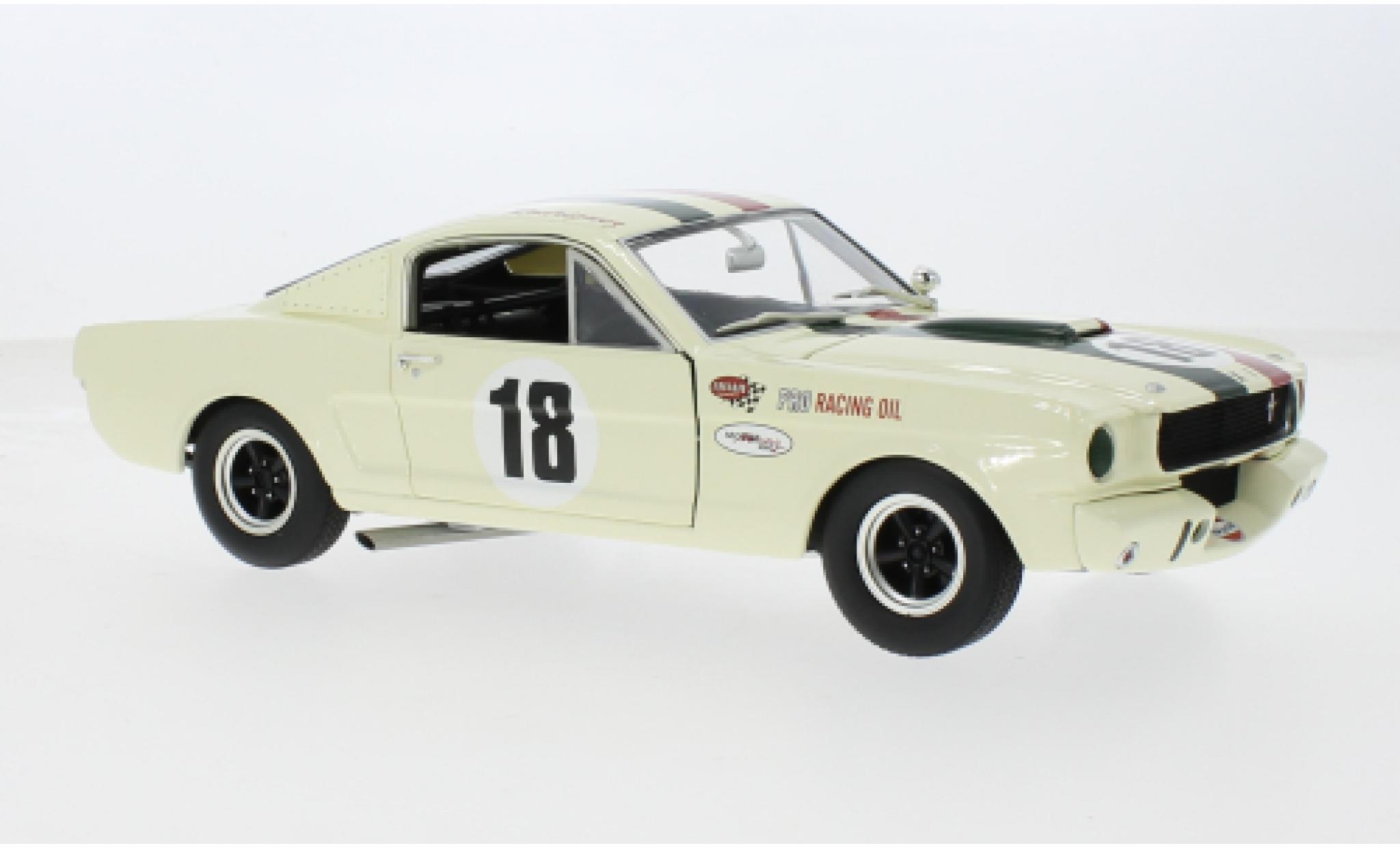 Shelby GT 350 1/18 ACME Ford Mustang R white/red No.18 1965 1:18 diecast model cars