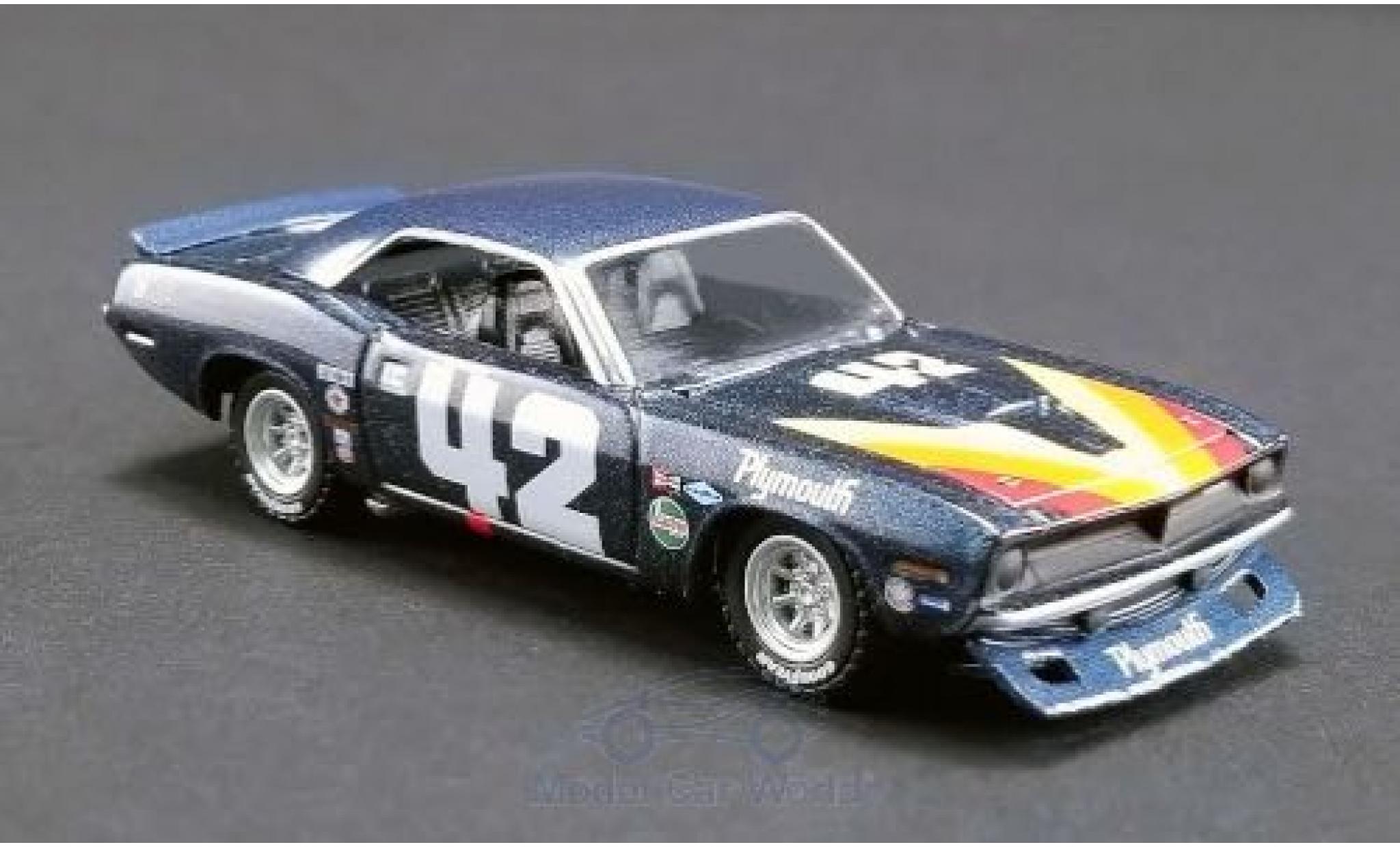 Plymouth Barracuda 1/64 ACME No.42 Trans-Am 1970 S.Savage diecast model cars