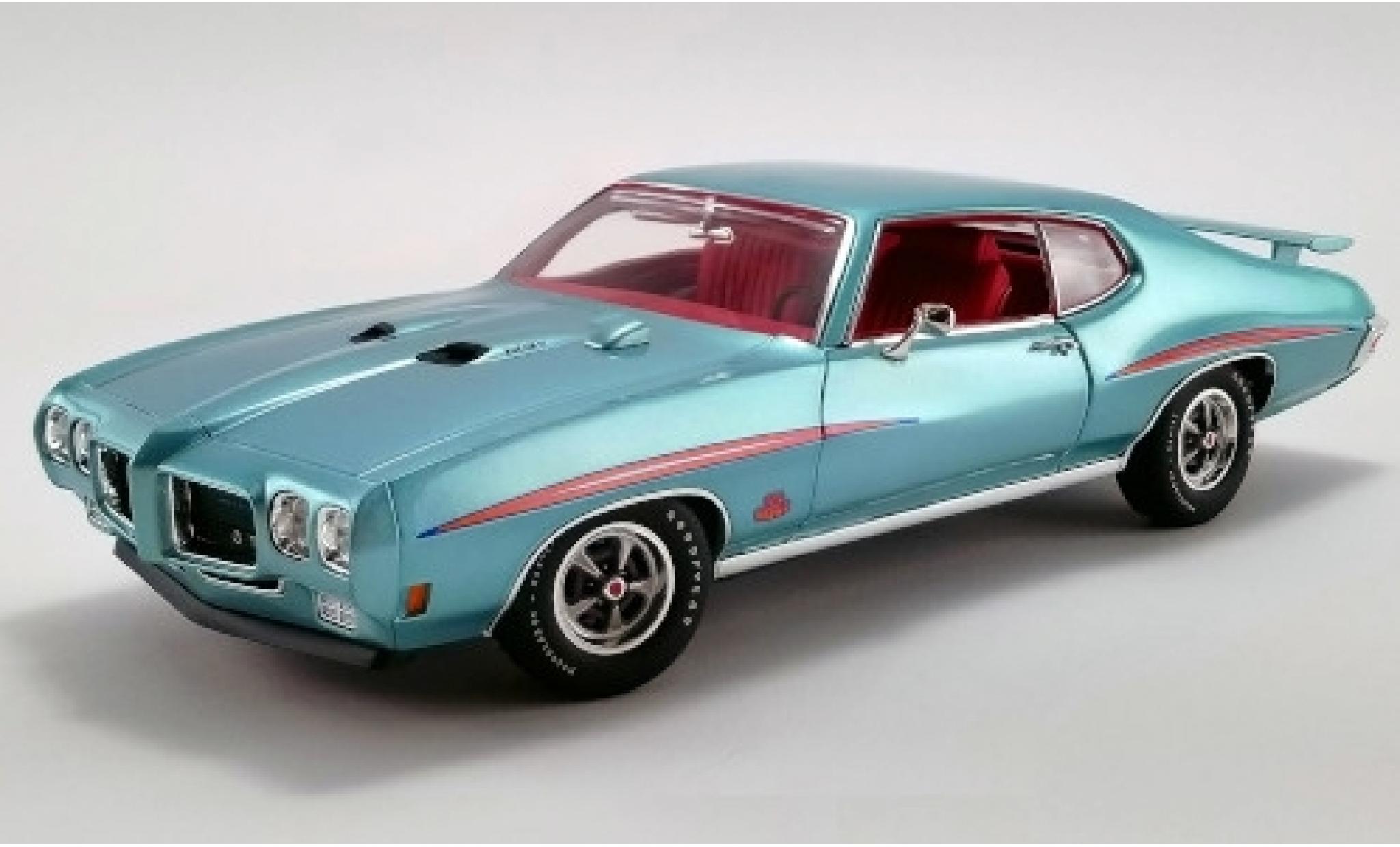 Pontiac GTO 1/18 ACME Judge metallic t&uuml;rkis/Dekor 1970 diecast model cars