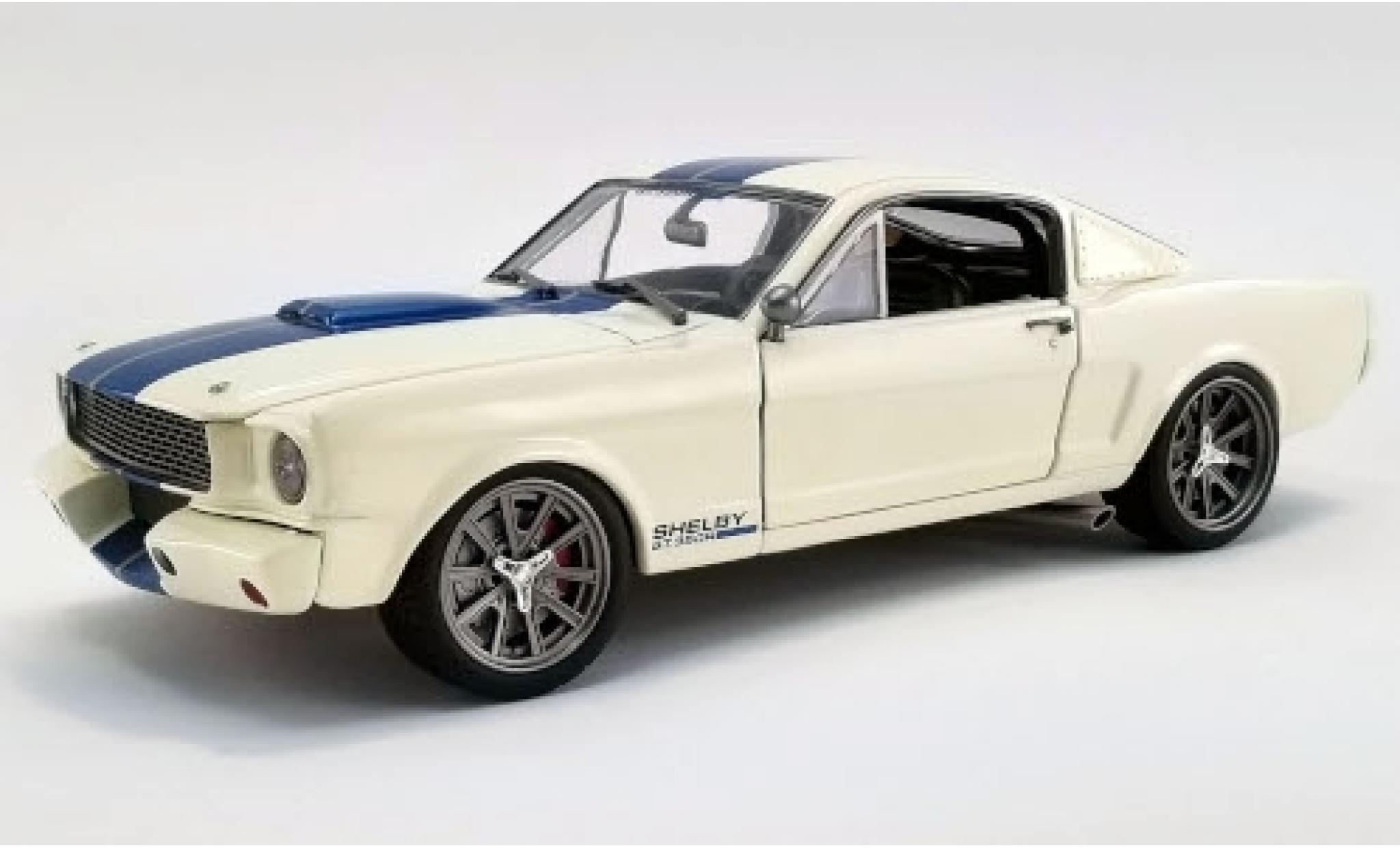 Shelby GT 1/18 ACME 350R Street Fighter white/blue 1965 diecast model cars