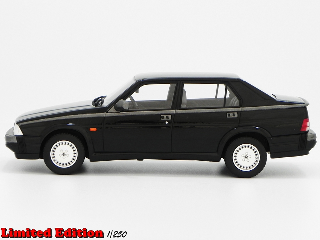 Alfa Romeo 75 3.0 v6 LM087B black 1/18 Laudoracing Models