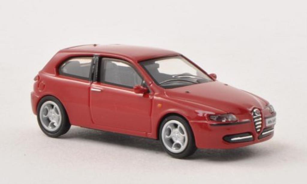 Alfa Romeo 147 1/87 Busch red 3-Turer 2001 diecast model cars