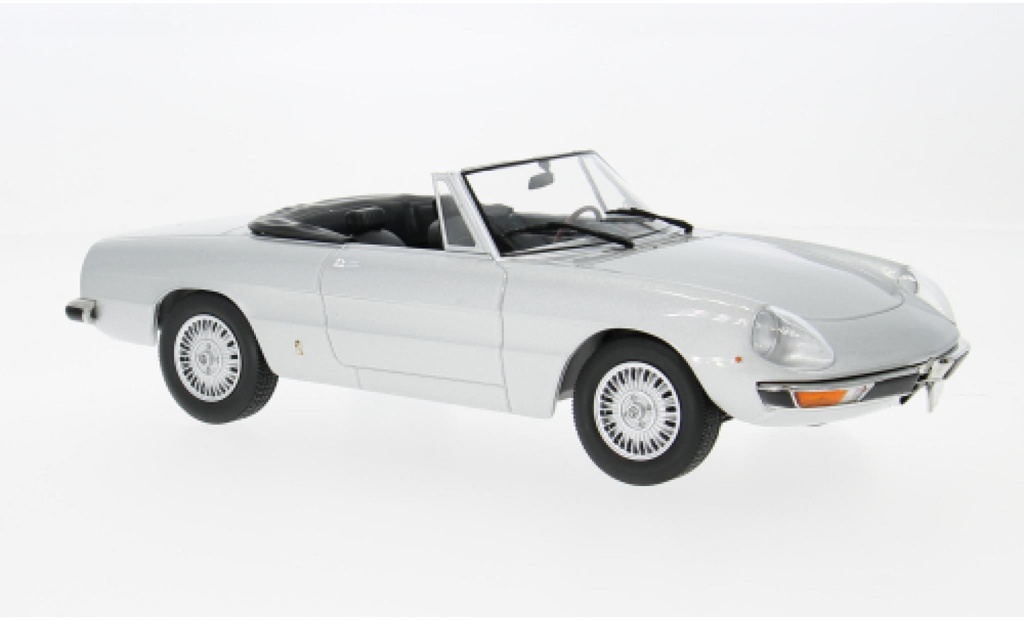 Alfa Romeo 2000 1/18 Norev Spider grey 1973 1:18 diecast model cars