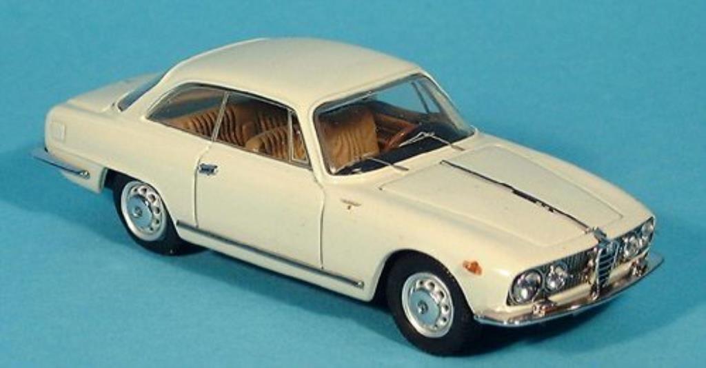 Alfa Romeo 2000 Sprint 1/43 Bang Sprint white 1960 diecast model cars