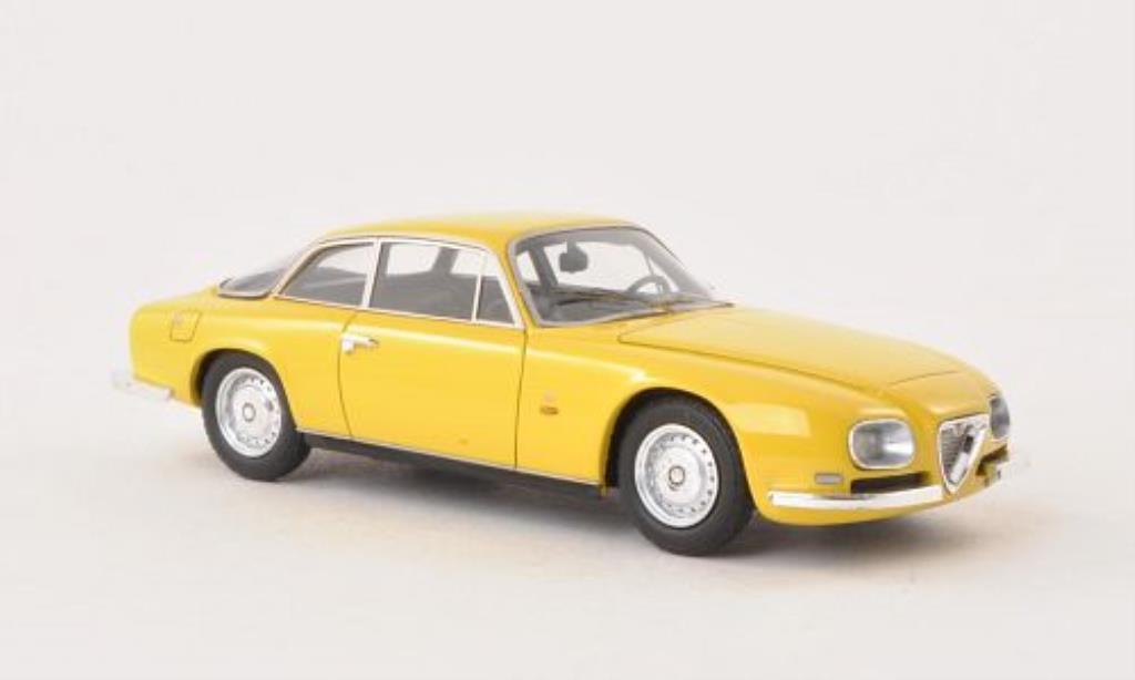 Alfa Romeo 2600 1/43 Neo Sprint Zagato yellow 1967 diecast model cars