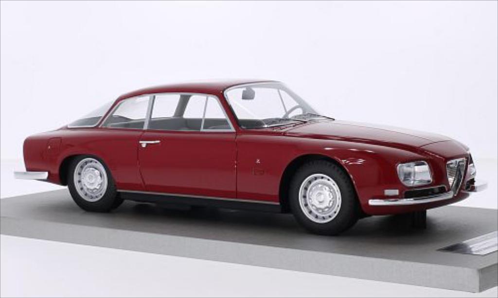 Alfa Romeo 2600 1/18 Tecnomodel SZ red 1967 diecast model cars