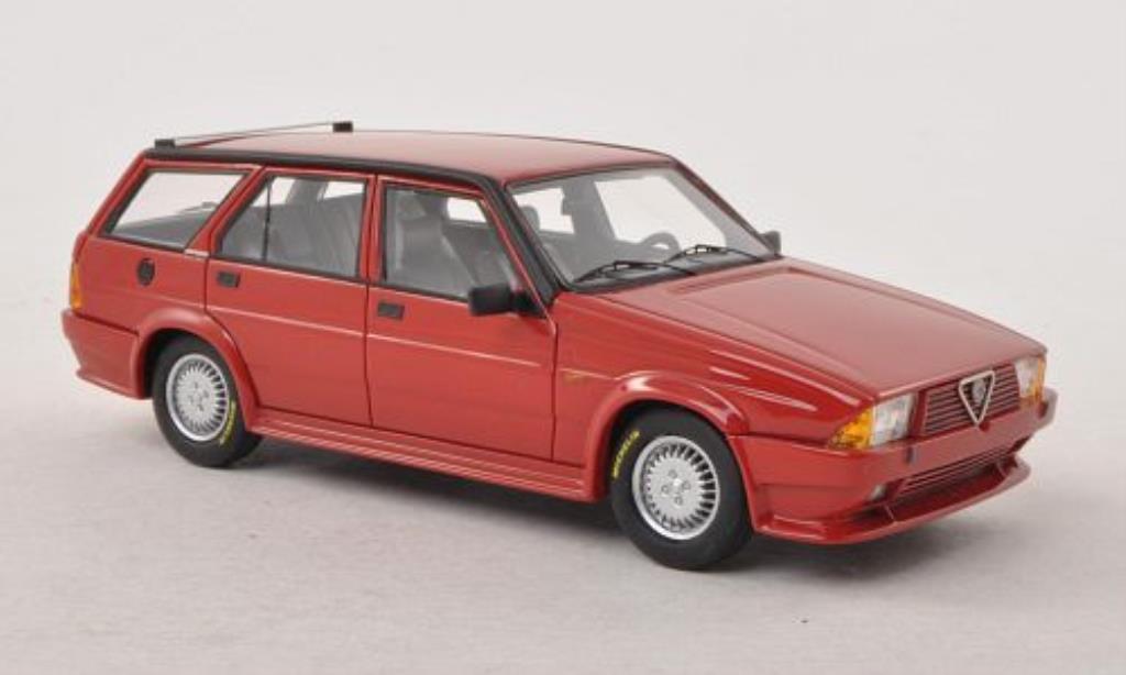 Alfa Romeo 75 1/43 Neo Turbo Wagon Rayton Fissore red 1986 diecast model cars