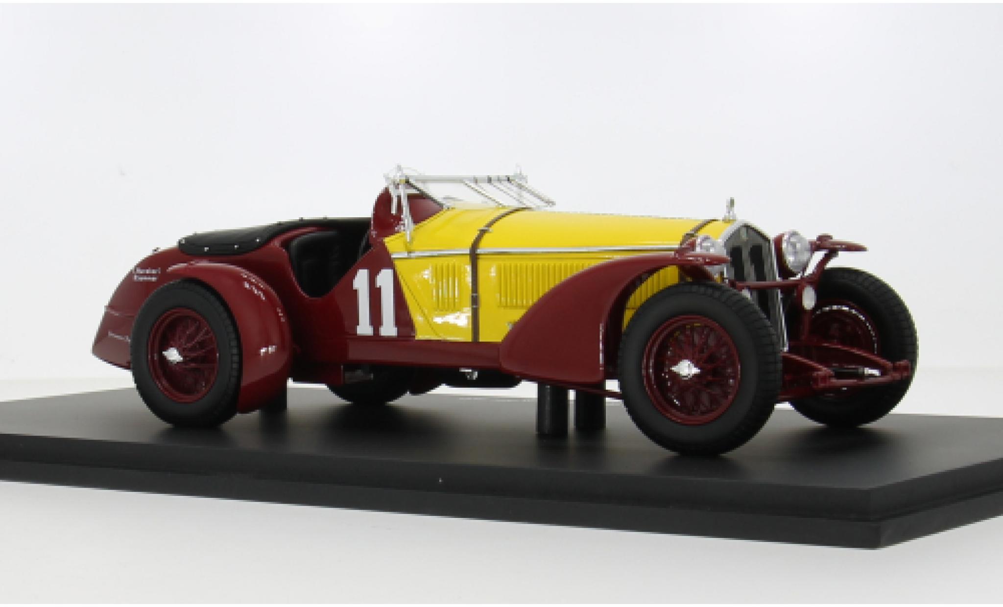 Alfa Romeo 8C 1/18 Spark 24h Le Mans 1933 #11 R.Sommer/T.Nuvolari 1:18 diecast model cars