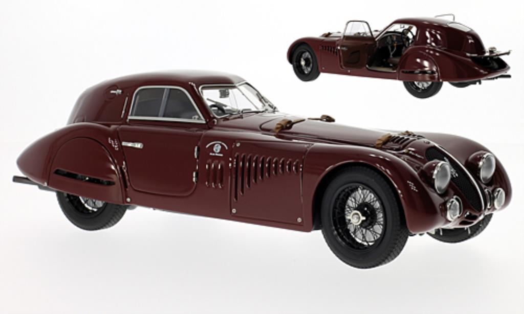 Alfa Romeo 8C 2900 1/18 CMC 2900 B Speciale Touring Coupe red 1938 diecast model cars