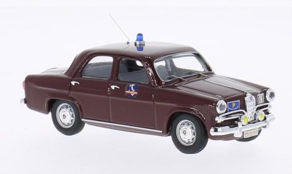 Alfa Romeo Giulietta 1/43 Rio Polizia Autostradale diecast model cars