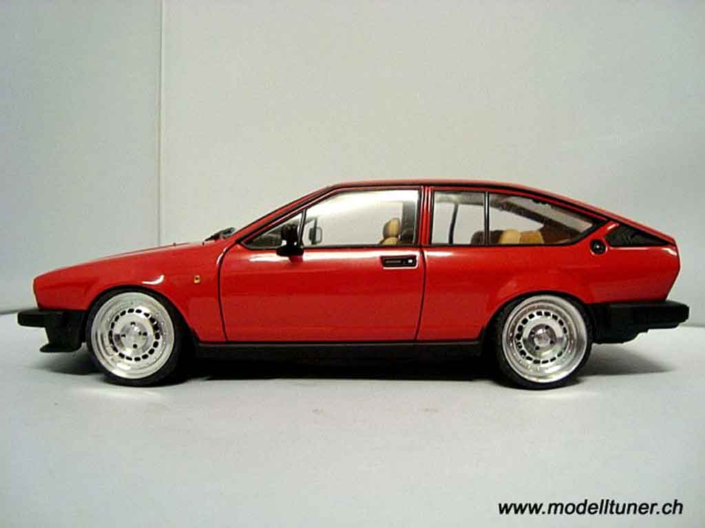 Alfa Romeo Alfetta gtv 2.0 V alfetta 1980 1/18 Autoart