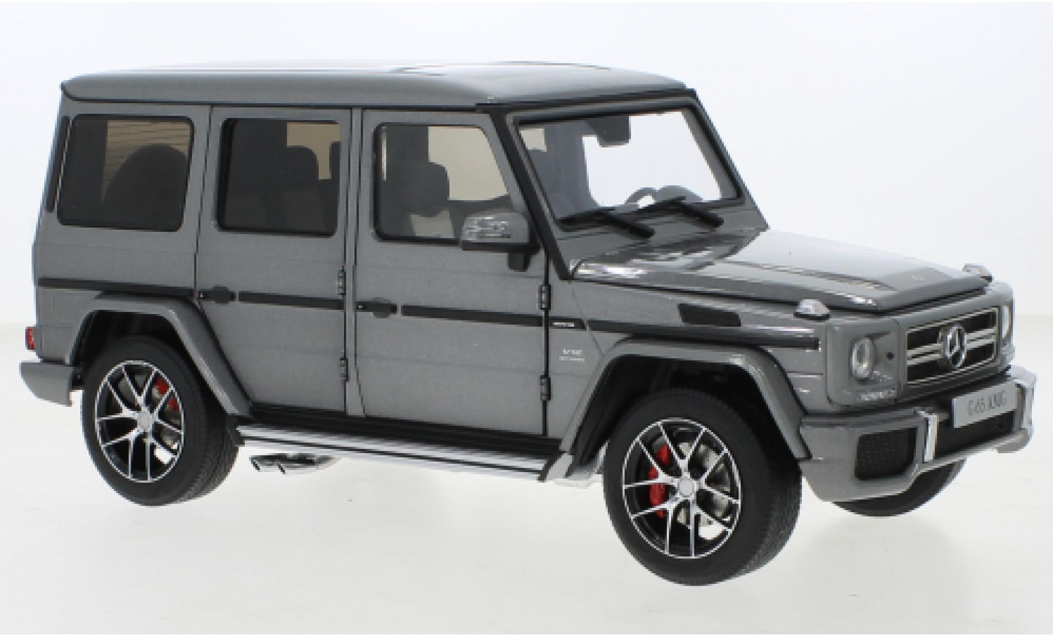 Mercedes Classe G 1/18 Almost Real AMG G 63 (W463) metallise grey 2015 diecast model cars