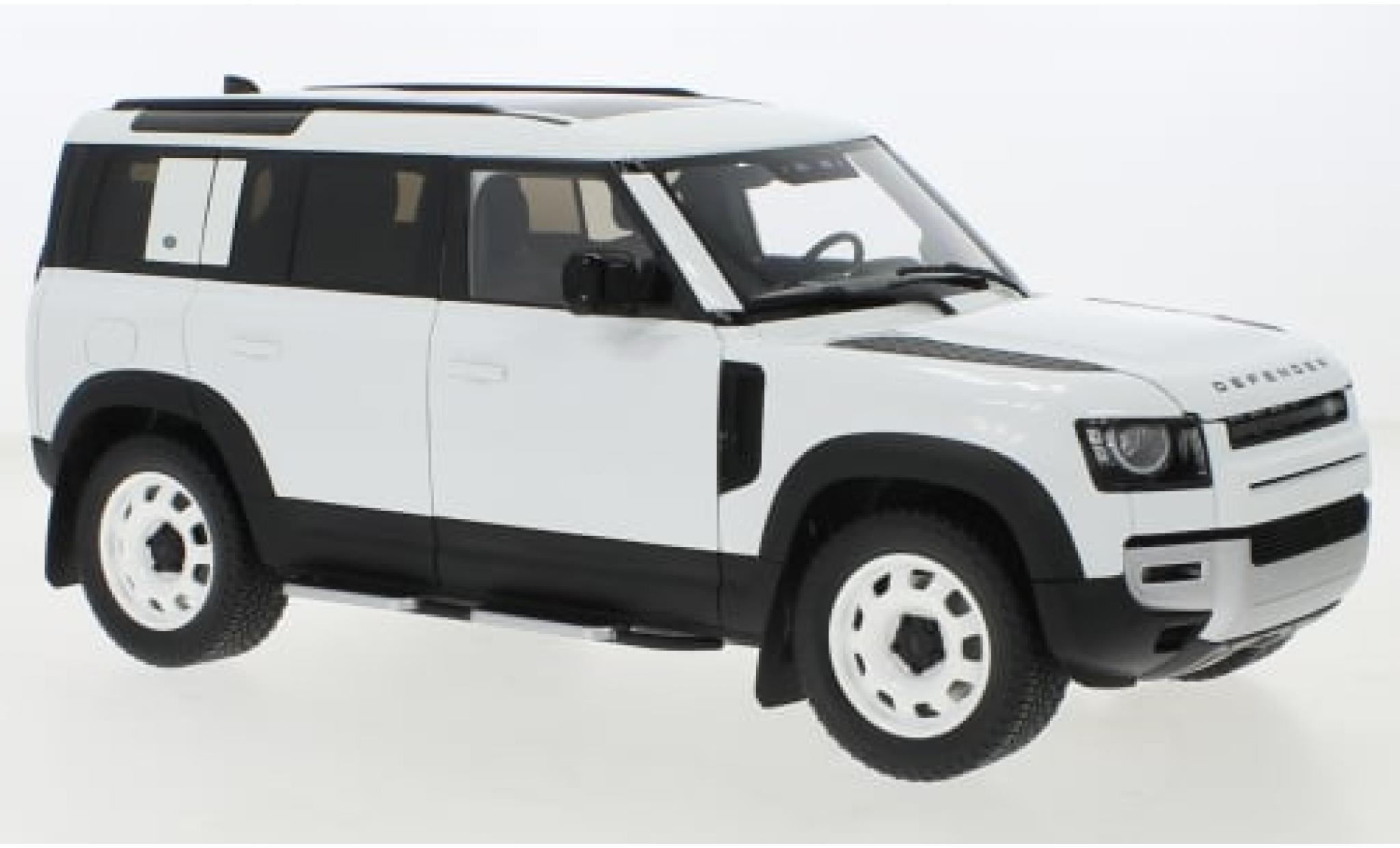 Land Rover Defender 1/18 Almost Real 110 30th Anniversary Edition white 2023 1:18 diecast model cars