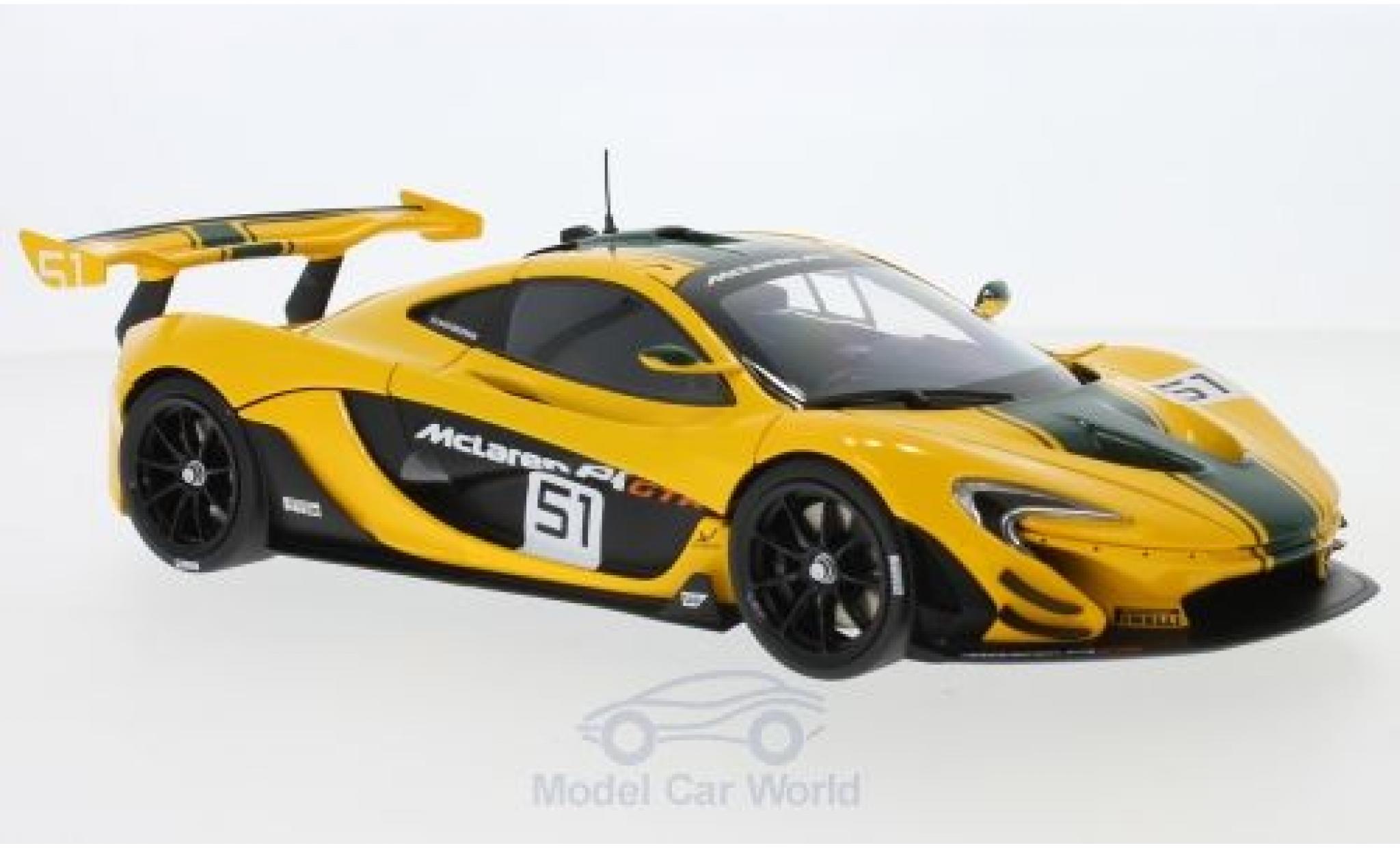 McLaren P1 1/18 Almost Real GTR 2015 diecast model cars