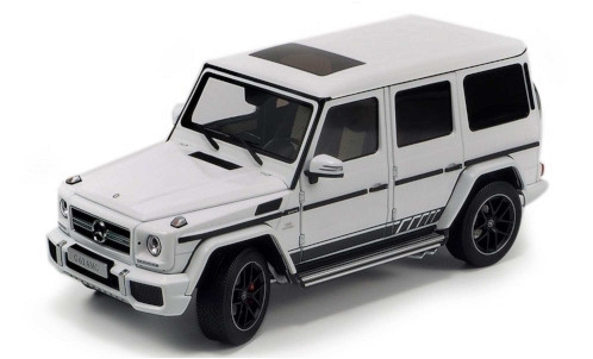 Mercedes Classe G 1/18 Almost Real AMG G 63 (W463) 463 Edition white 2015 diecast model cars