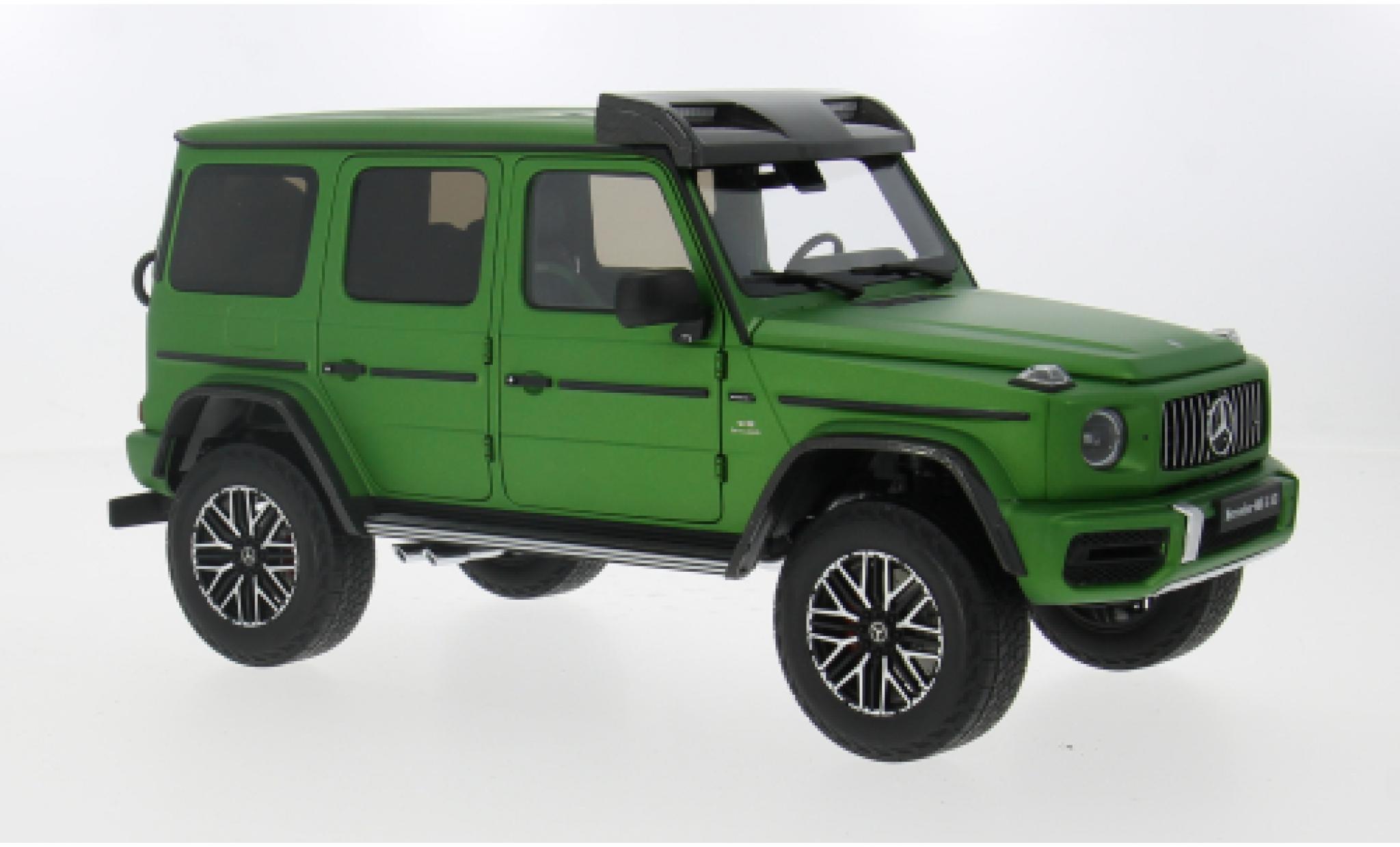 Mercedes Classe G 1/18 Almost Real AMG G 63 (W463) green 2023 1:18 diecast model cars