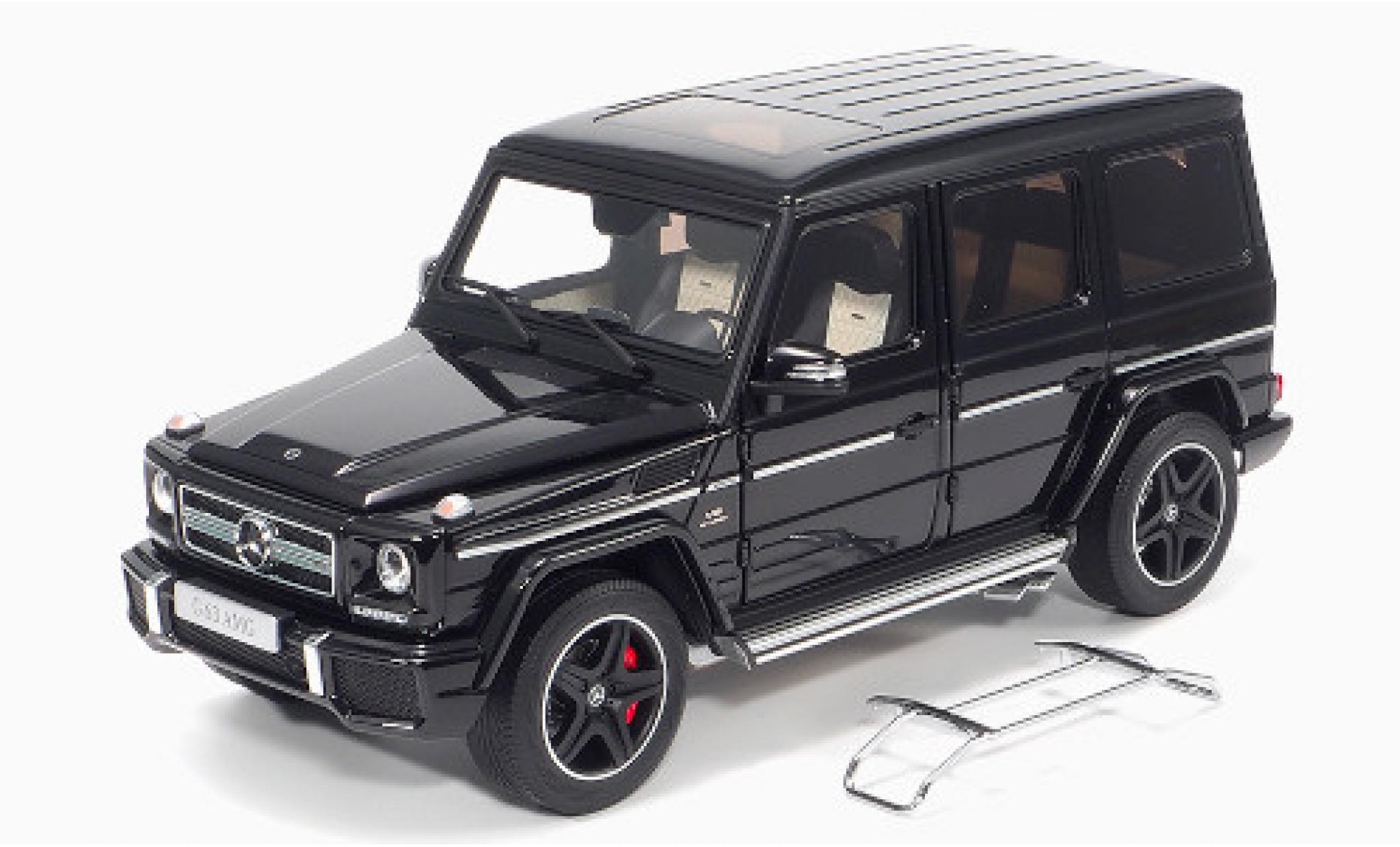 Mercedes Classe G 1/18 Almost Real AMG G63 (W463) black 2015 diecast model cars