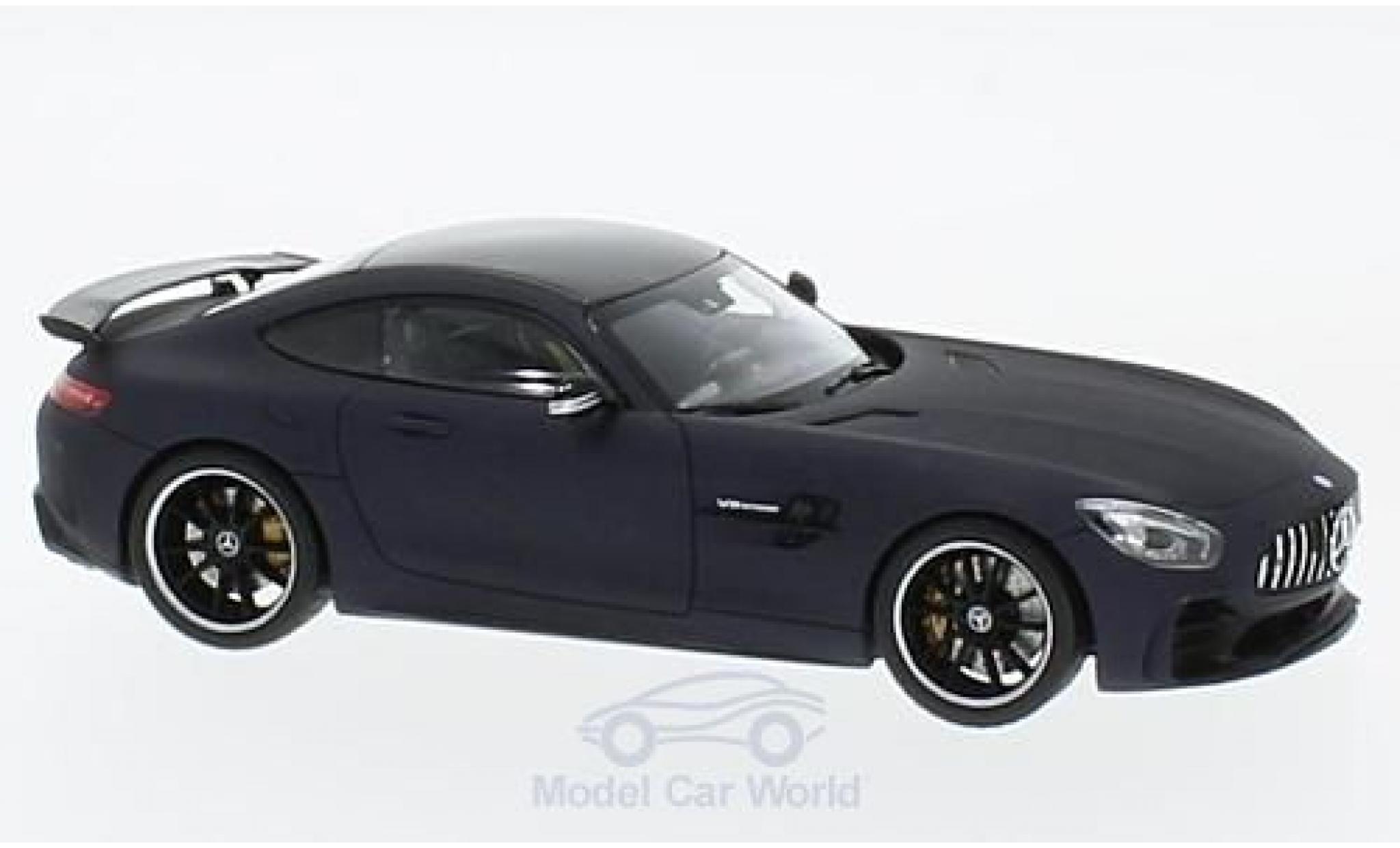Mercedes AMG GT 1/43 Almost Real R matt-blue 2017 diecast model cars