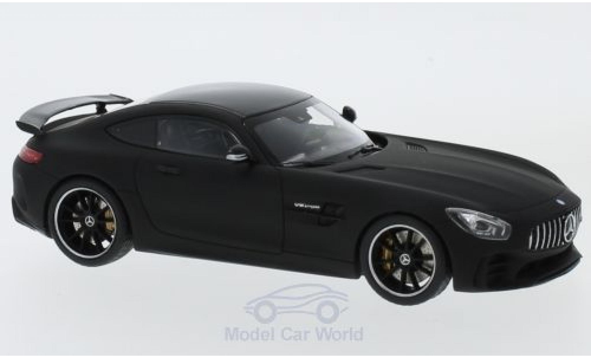 Mercedes AMG GT 1/43 Almost Real R matt-black diecast model cars