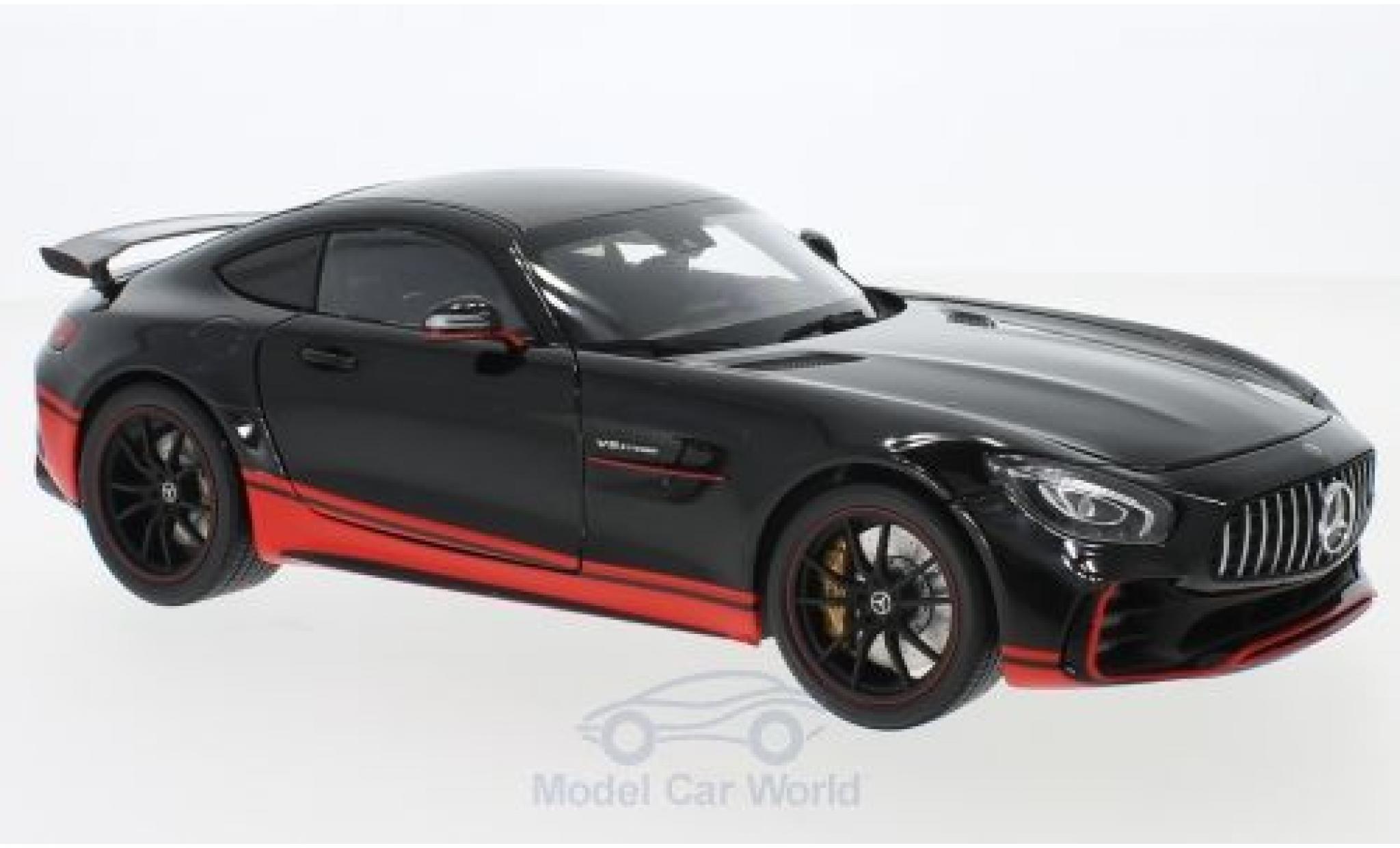 Mercedes AMG GT 1/18 Almost Real R black/red 2017 diecast model cars