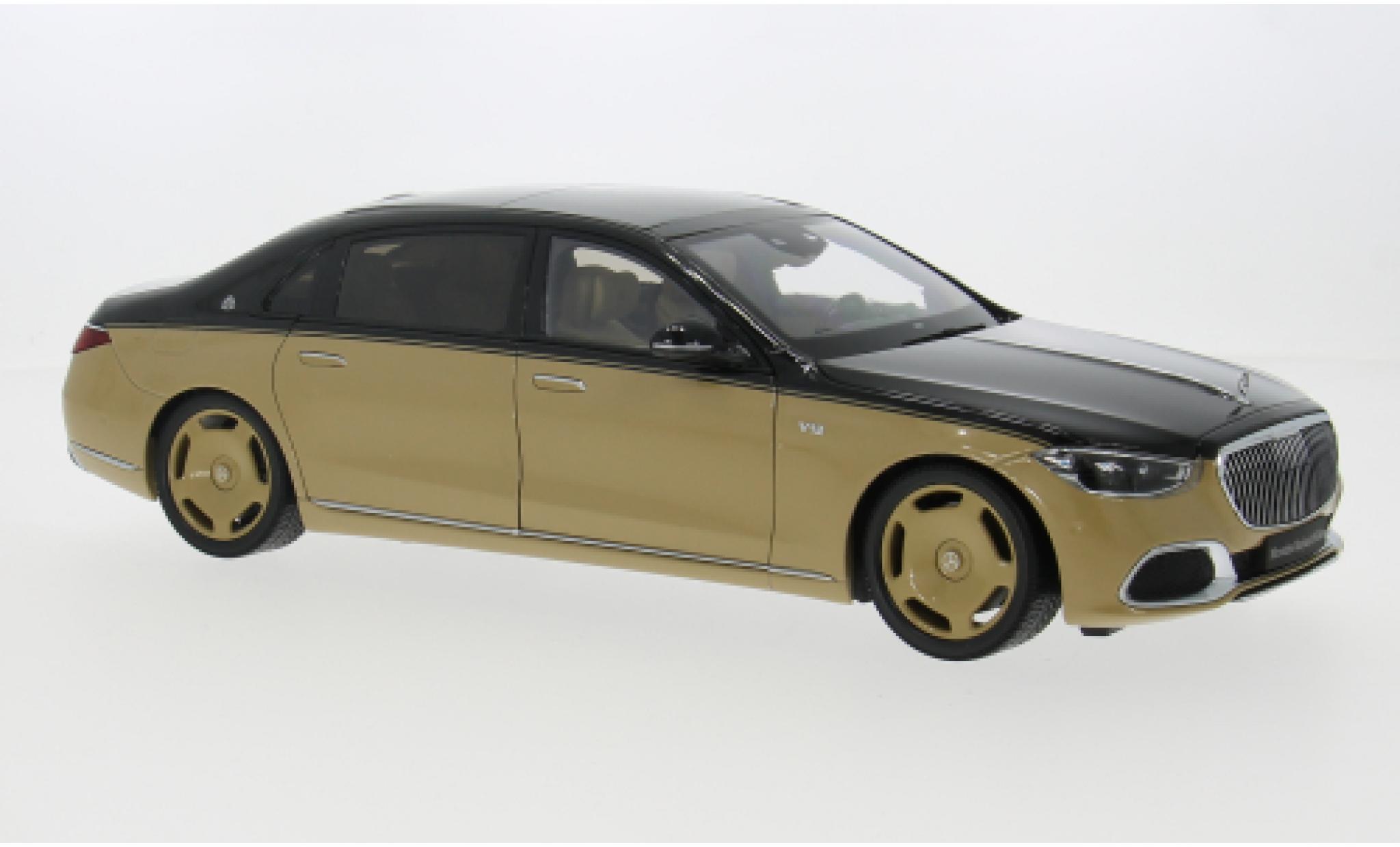 Mercedes Classe S 1/18 Almost Real (Z 223) beige/black 2021 1:18 diecast model cars