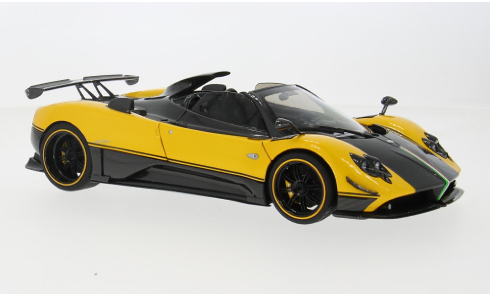Pagani Zonda 1/18 Almost Real cinque yellow/black 2009 1:18 diecast model cars