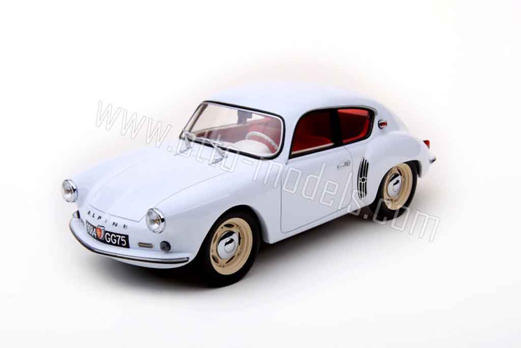 Alpine A106 1/18 Ottomobile 1957 white diecast model cars