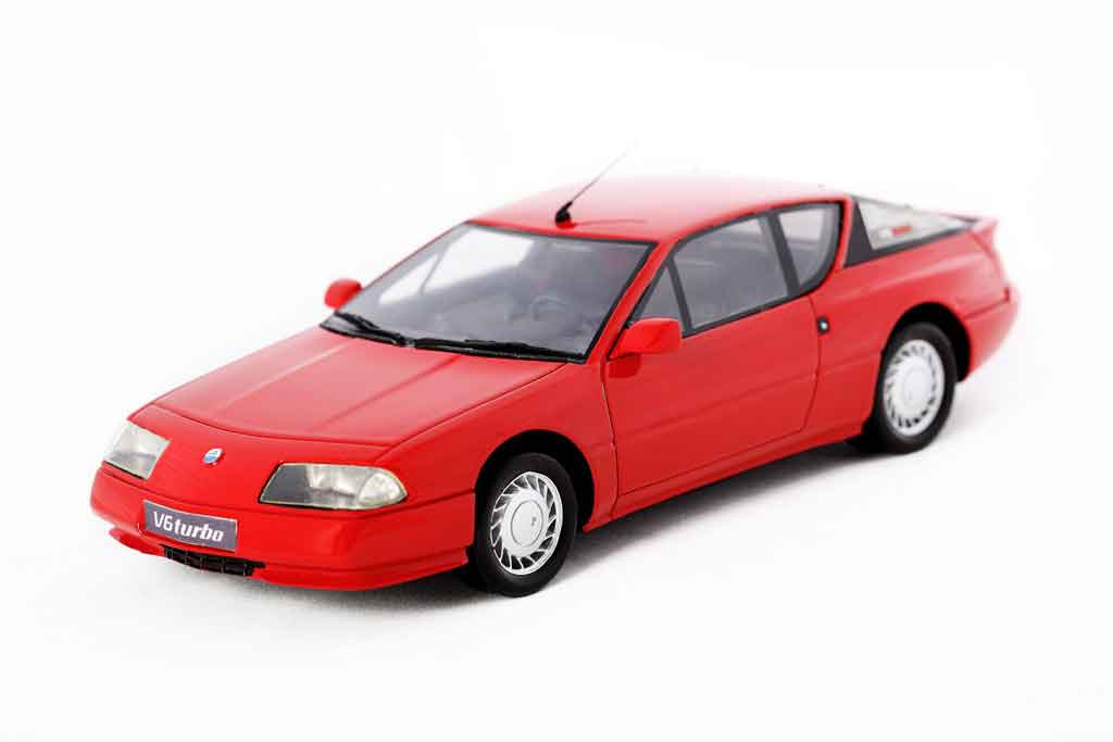 Alpine GTA V6 turbo 1/18 Ottomobile V6 turbo 1990 red diecast model cars