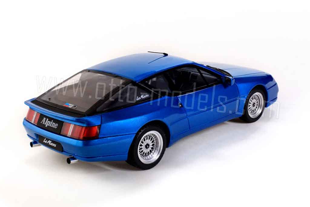 Alpine GTA Le mans 1/18 Ottomobile Le mans blue 1991 jantes bbs diecast model cars
