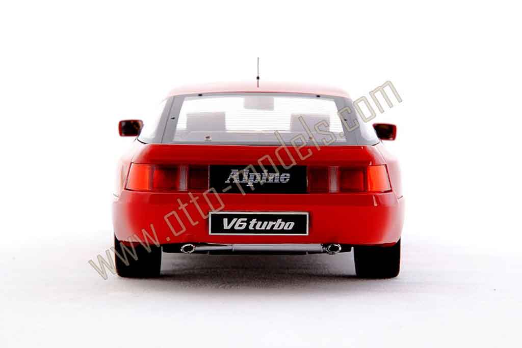 Alpine GTA mille miles red 1989 1/18 Ottomobile