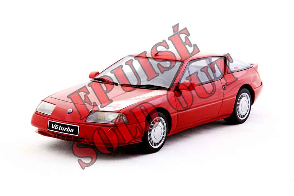 Alpine GTA mille miles red 1989 1/18 Ottomobile