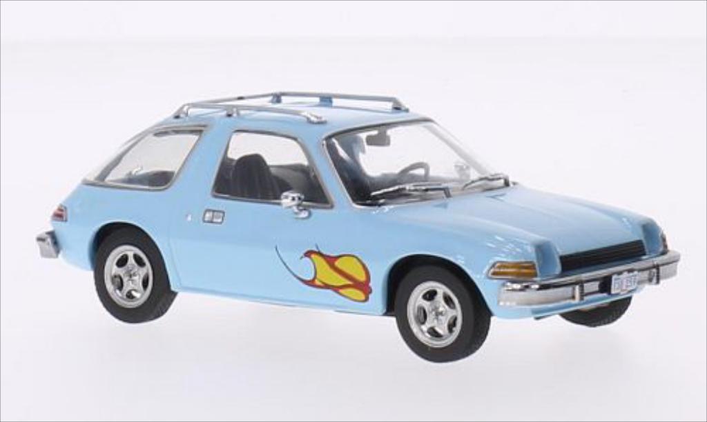 AMC Pacer 1/43 Greenlight blue/Dekor 1977 diecast model cars