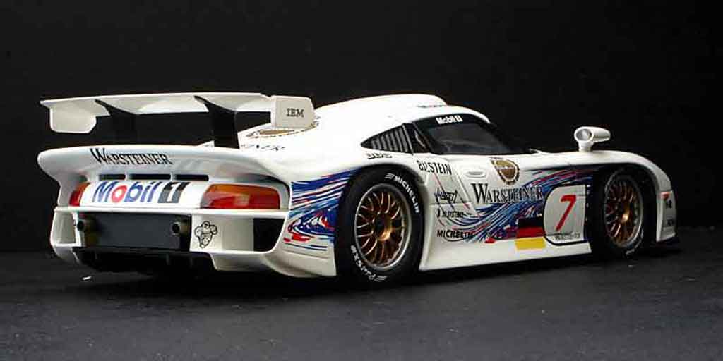 Porsche 911 GT1 fia gt 96 #7 mobil 1 1/18 Ut Models