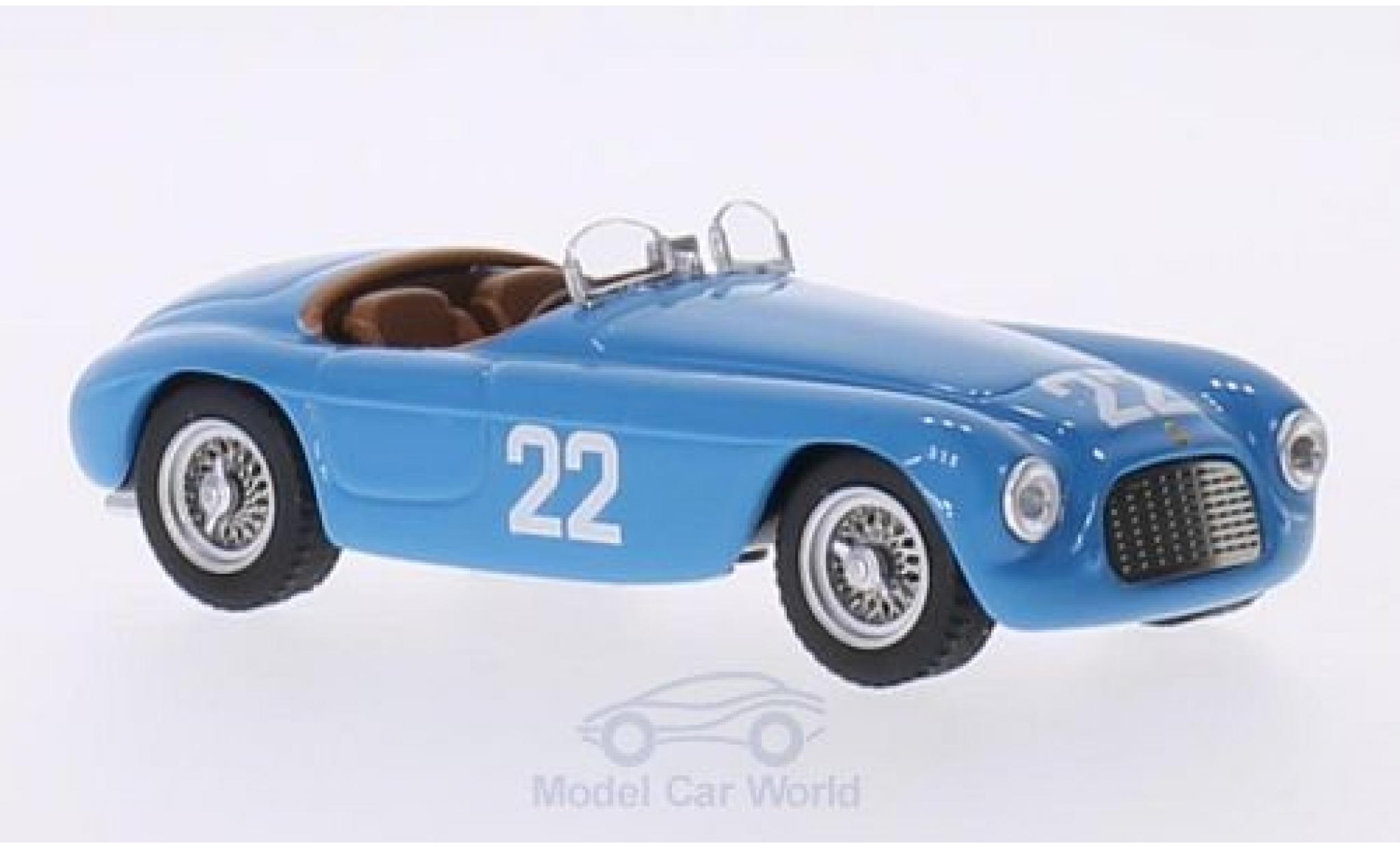 Ferrari 166 1952 1/43 Art Model MM Barchetta RHD No.22 GP Monte Carlo 1952 L.Ferraud diecast model cars