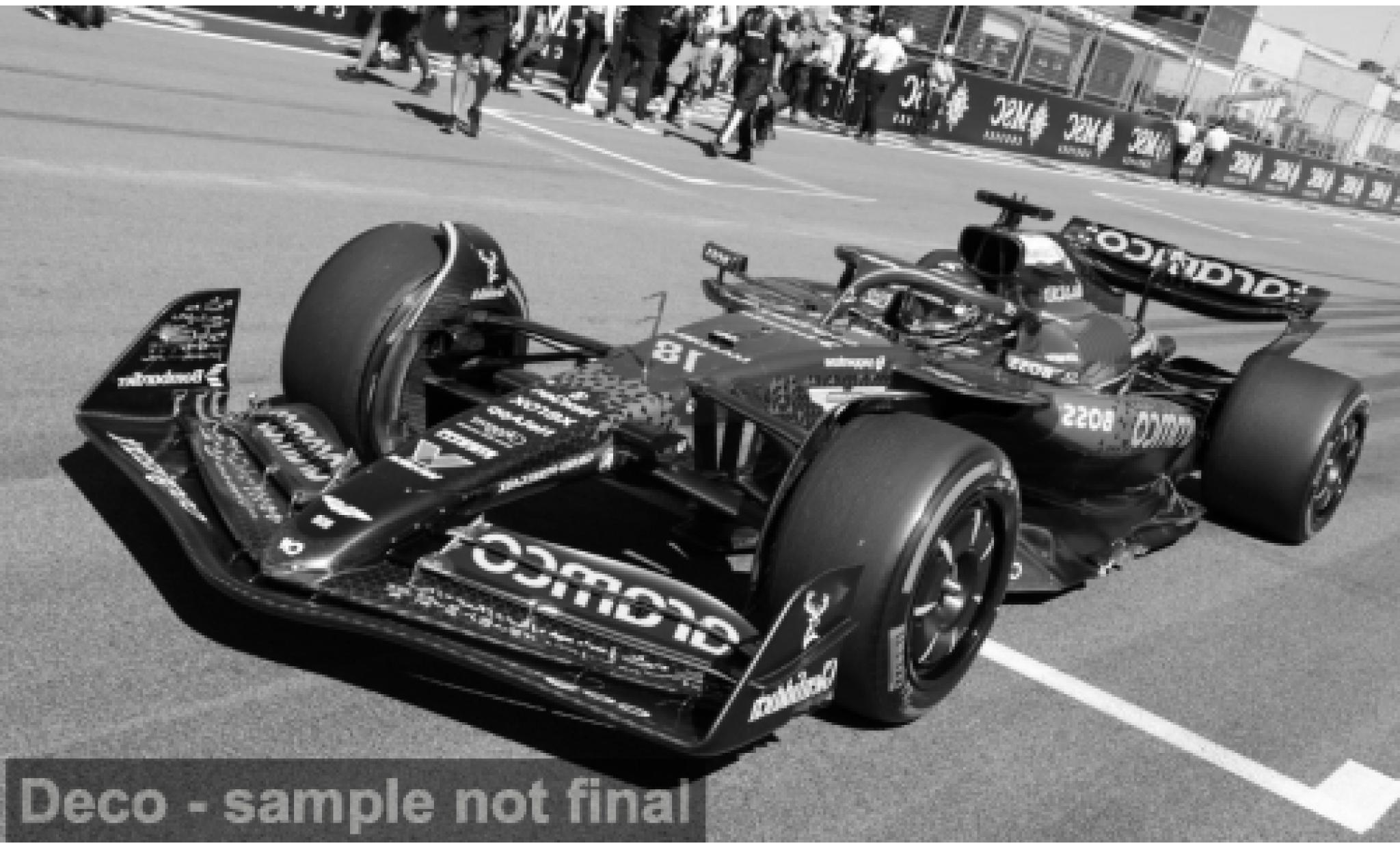 Aston Martin AMR2 1/43 Minichamps 5 Formel 1 GP USA 2025 Aramco F1 Team #18 L.Stroll 1:43 diecast model cars