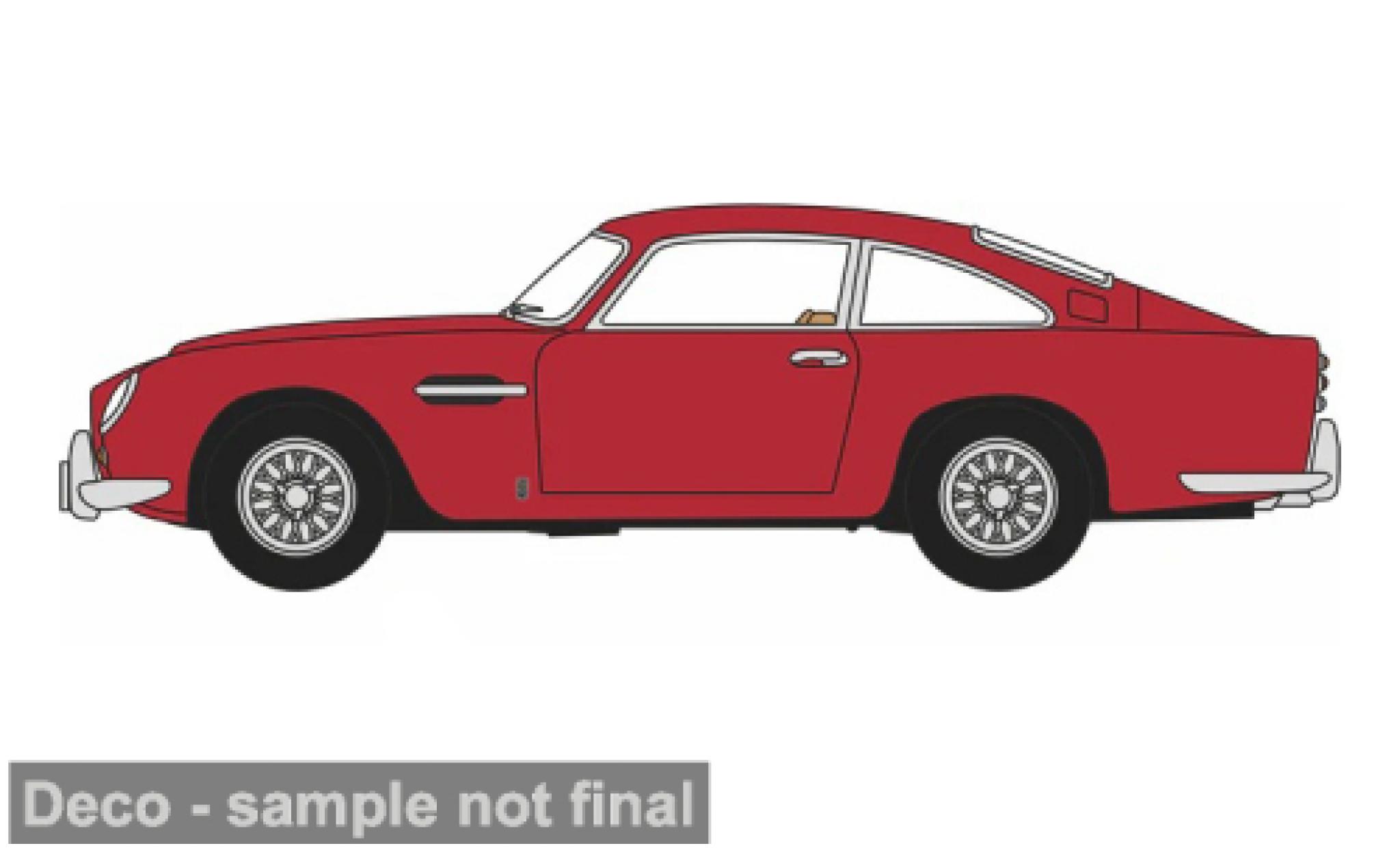 Aston Martin DB5 1/76 Oxford DB 5 red 1:76 diecast model cars