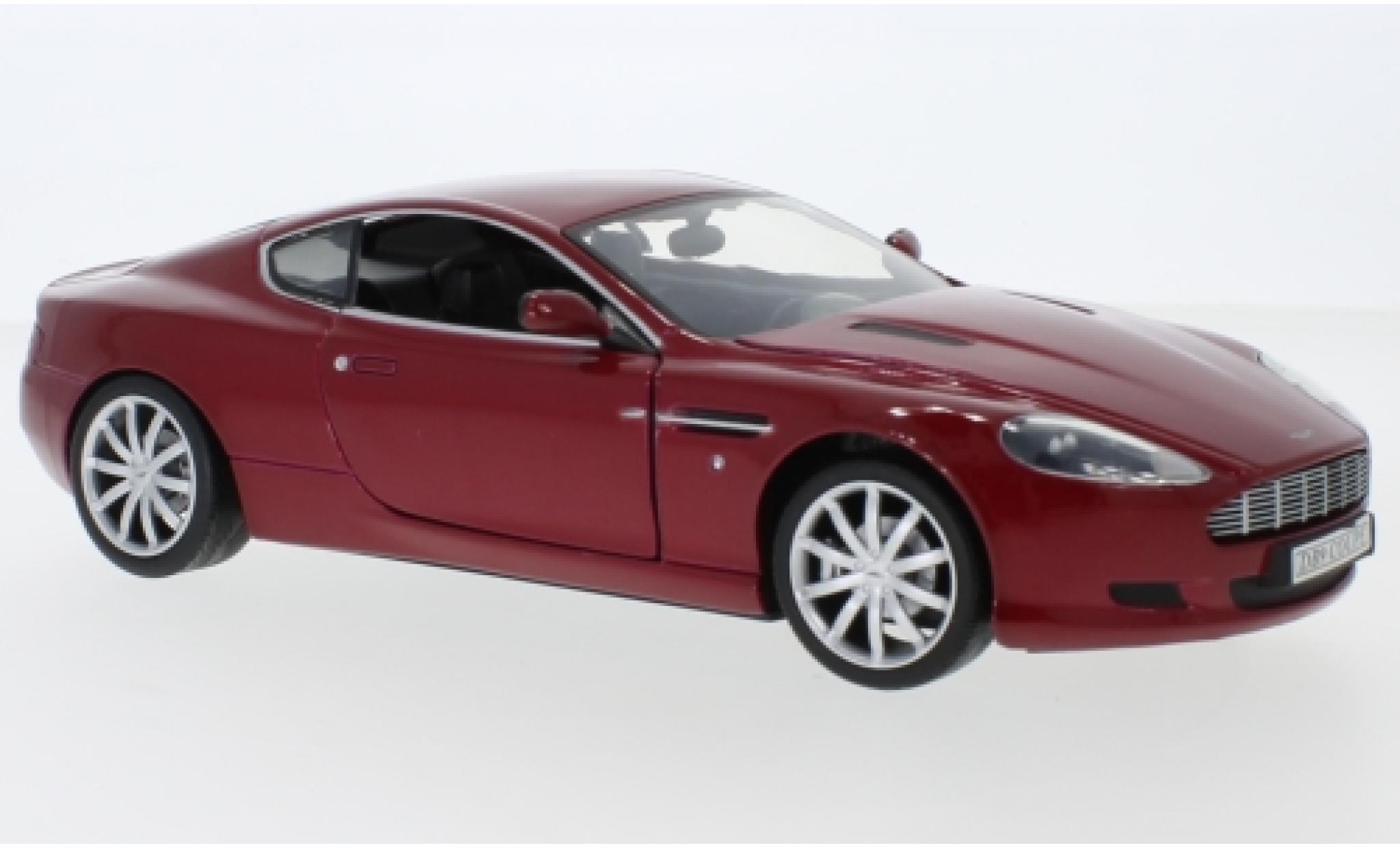 Aston Martin DB9 1/18 Motormax red 1:18 diecast model cars