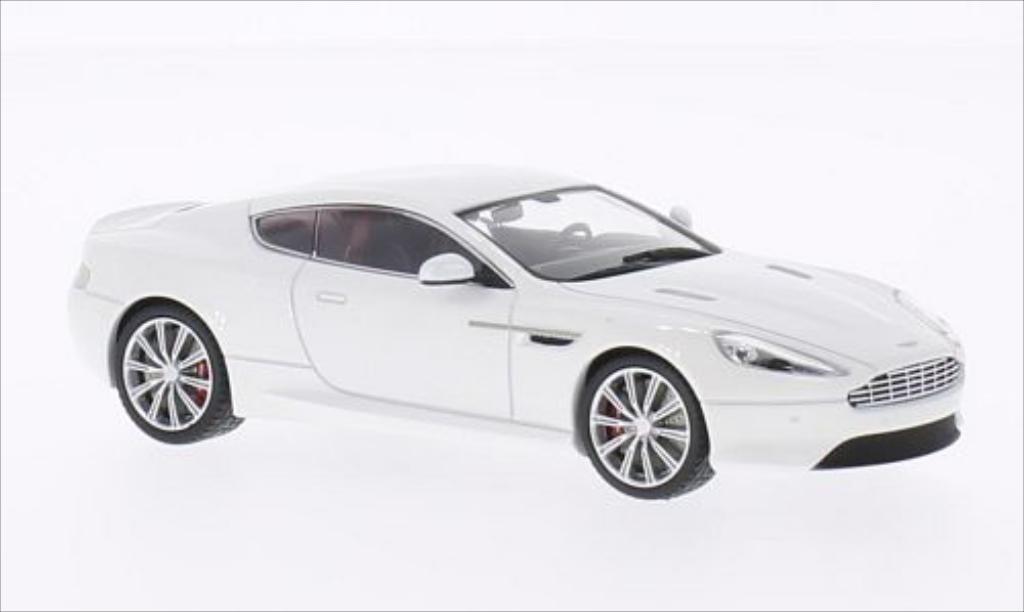 Aston Martin DB9 1/43 Kyosho metallic white 2013 diecast model cars