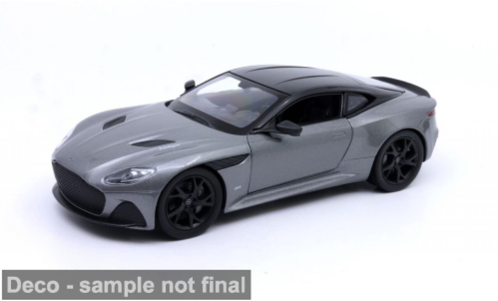 Aston Martin DBS 1/24 Welly grey/black 1:24 diecast model cars