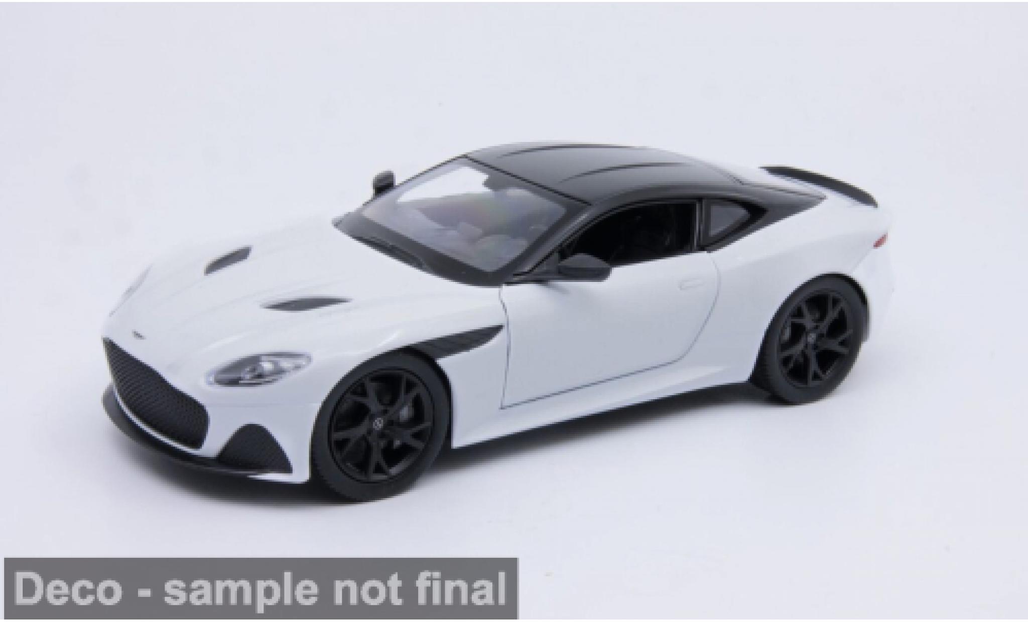 Aston Martin DBS 1/24 Welly white/black 1:24 diecast model cars