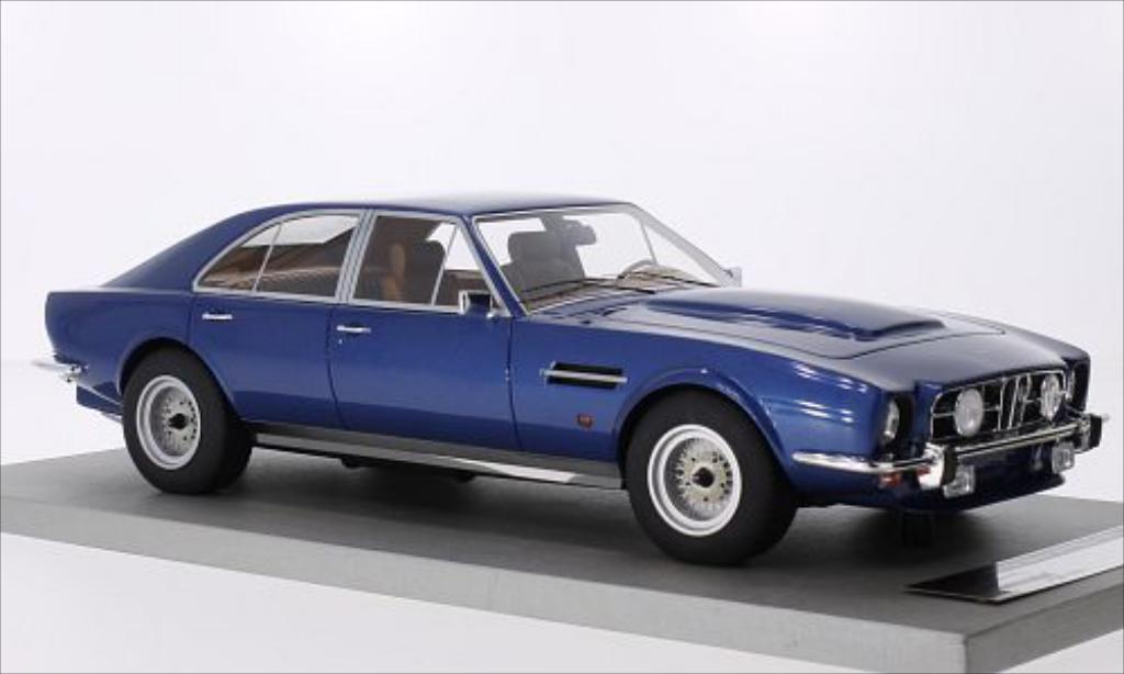 Aston Martin Lagonda 1/18 Tecnomodel V8 4-Door Saloon metallic blue 1974 diecast model cars