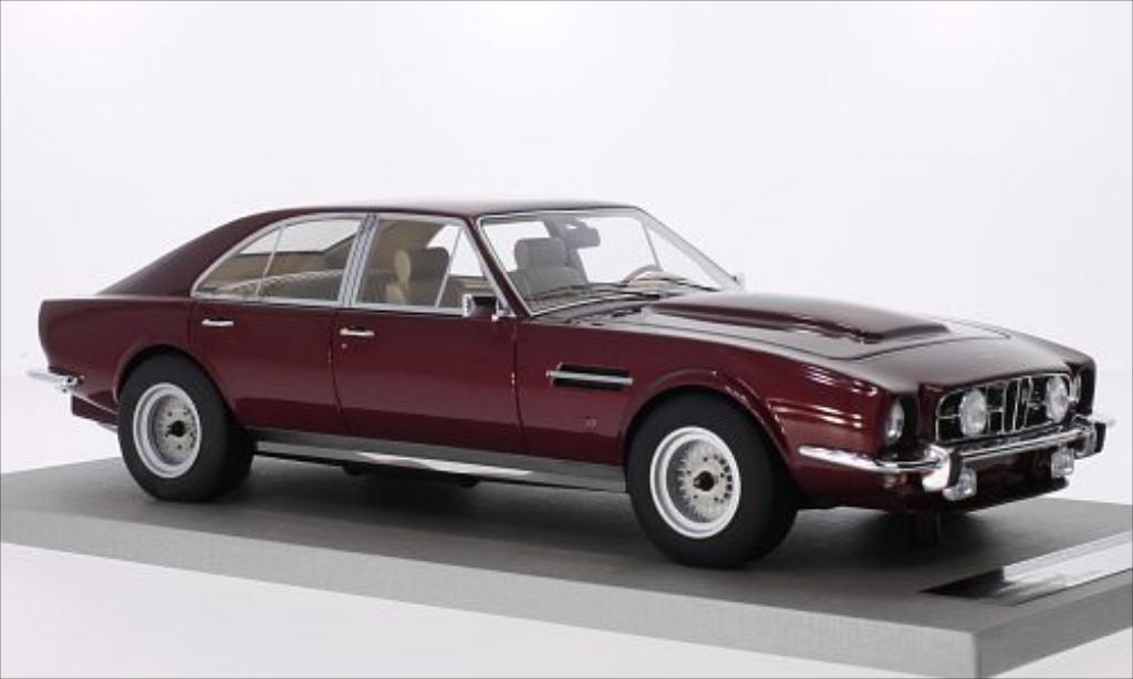 Aston Martin Lagonda 1/18 Tecnomodel V8 4-Door Saloon metallic red 1974 diecast model cars