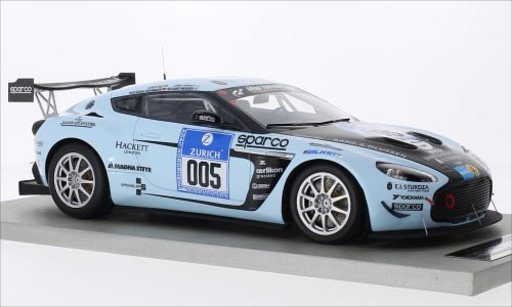 Aston Martin V12 Zagato 1/18 Tecnomodel Zagato No.5 24h Nurburgring 2012 /R.Meaden diecast model cars