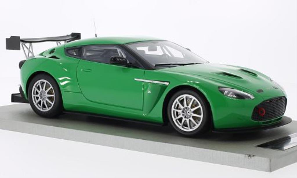 Aston Martin V12 Zagato 1/18 Tecnomodel Zagato Press Version grun 2011 diecast model cars